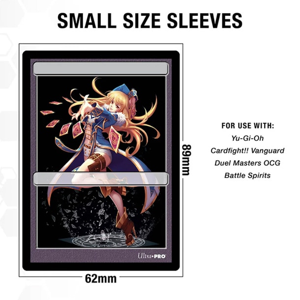 TCG small deck protector sleeves specifications