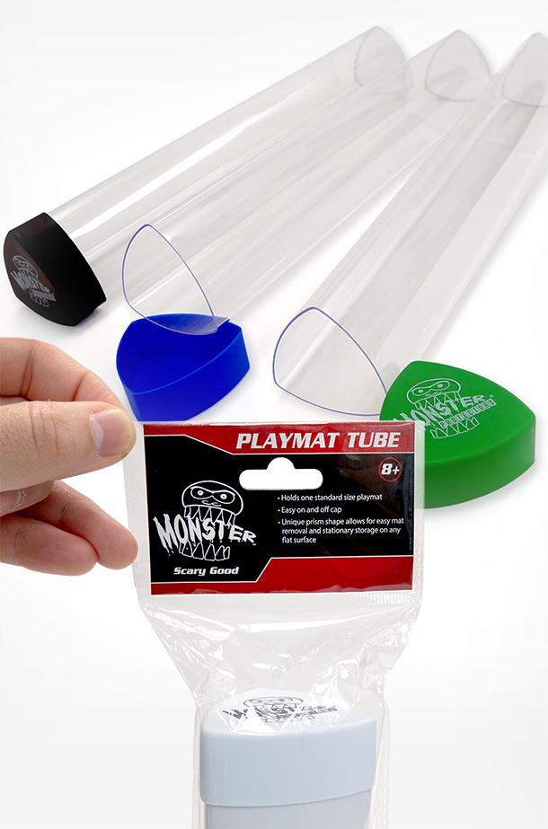 TCG playmat tubes