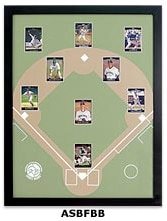 BASEBALL Sports Boards Eleven Windows. 22 x 28