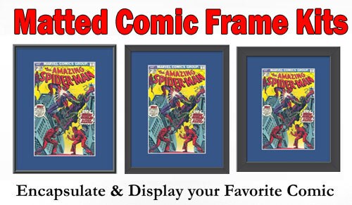 Matted Comic Frames