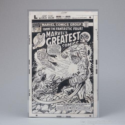 Original Comic Art Polyester (Mylar) 11x17" Sleeves No Flap