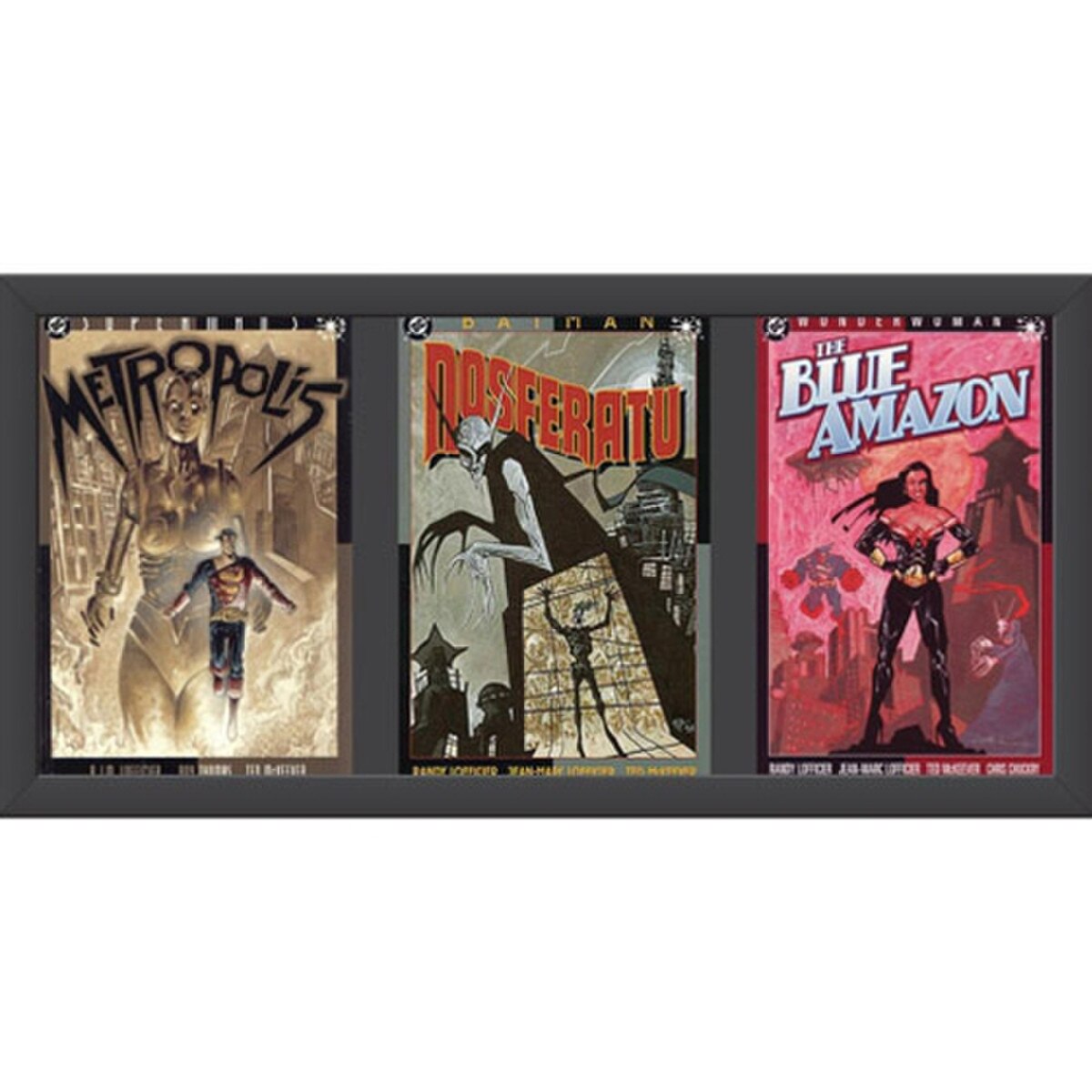 New Comic 3-Cell Comic Frame Kit with UV-Blocking Acrylic