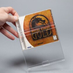 Audio Cassette Case Protector-Clear, Semi-Rigid Polyester