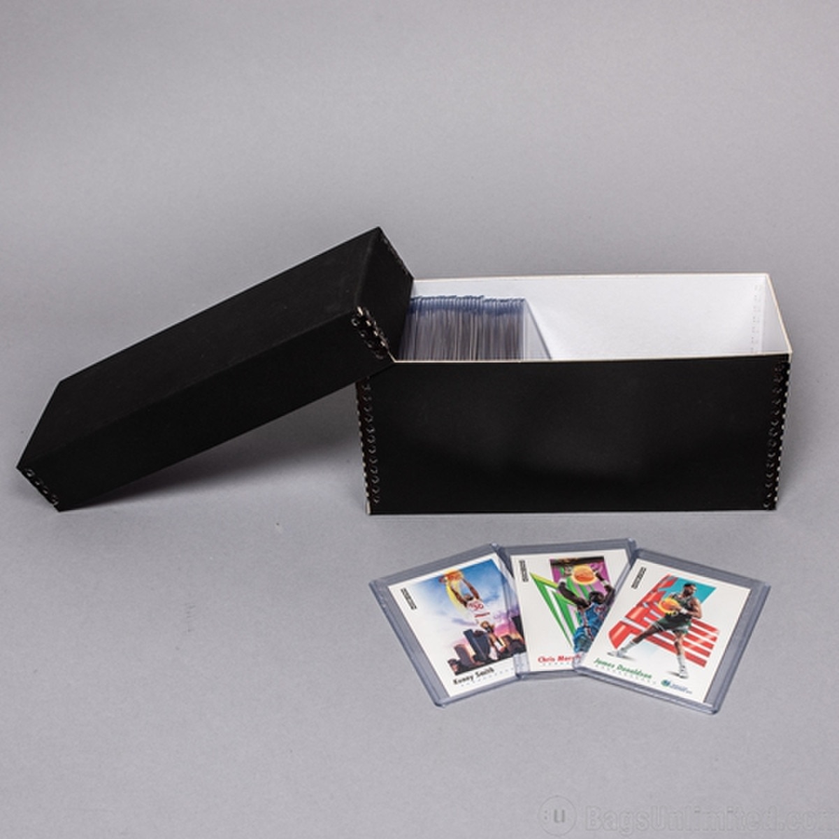 Top Loaders Storage Box Museum grade storage box for 100-55 point toploaders. Made from black ...