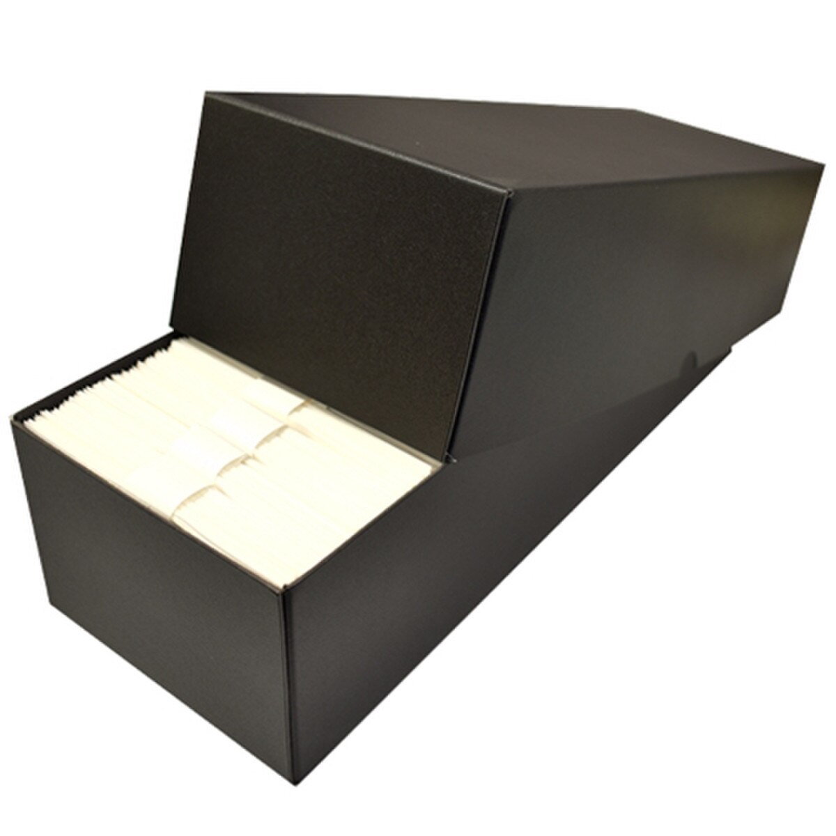 Box for #4 Glassine Envelopes Paper Wrapped Chipboard